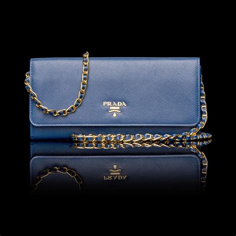 prada wallet with chain price|prada saffiano wallet on chain.